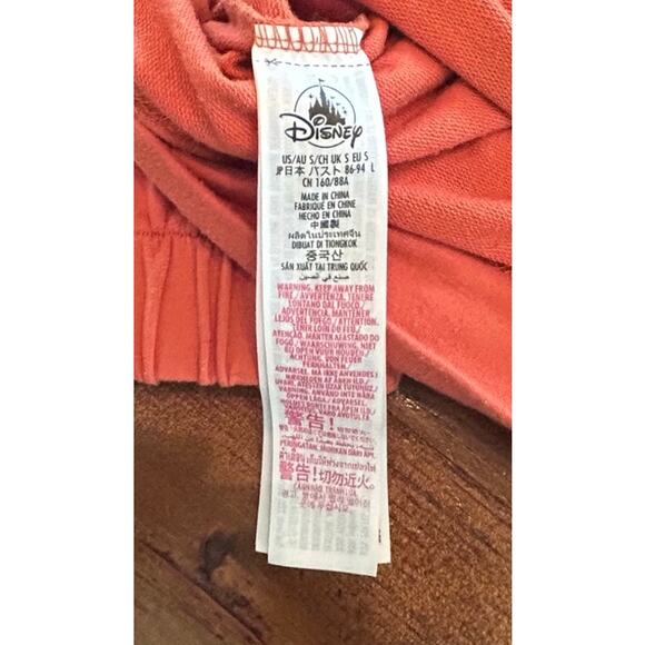 Disney Store Mickey Minnie Retro Embroidered Cropped Top Jacket Shirt Size Small - Picture 12 of 13